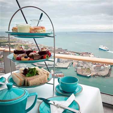 High Tea at the Spinnaker Tower